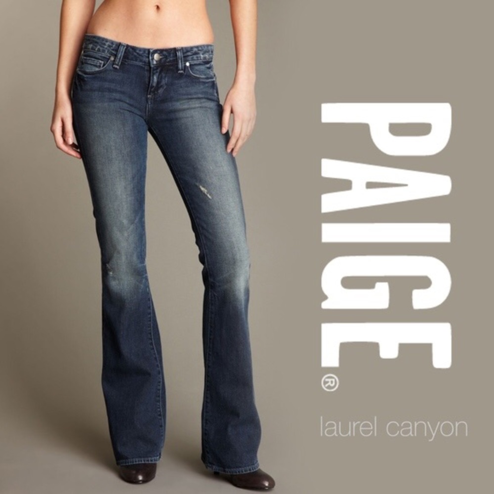Paige Denim bootcut jeans, size 28